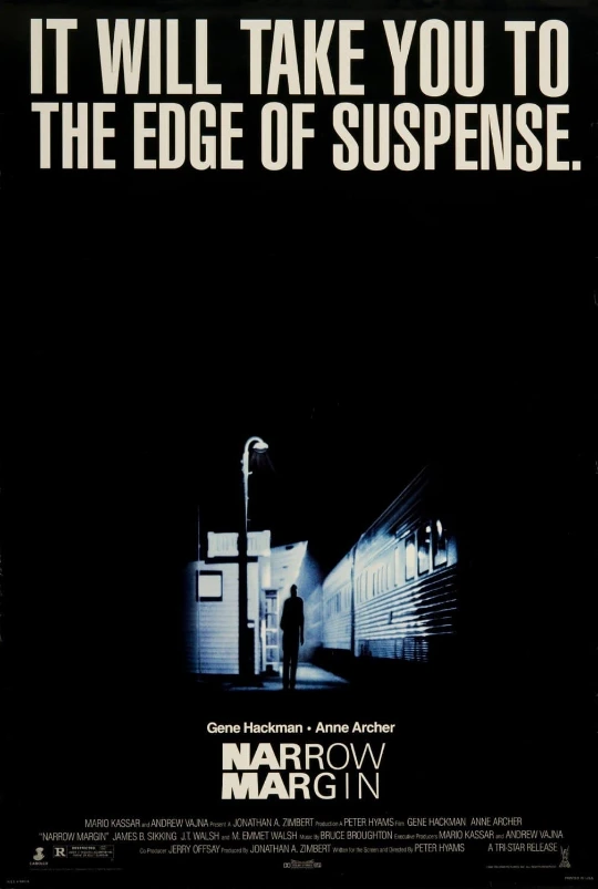 Narrow Margin Poster