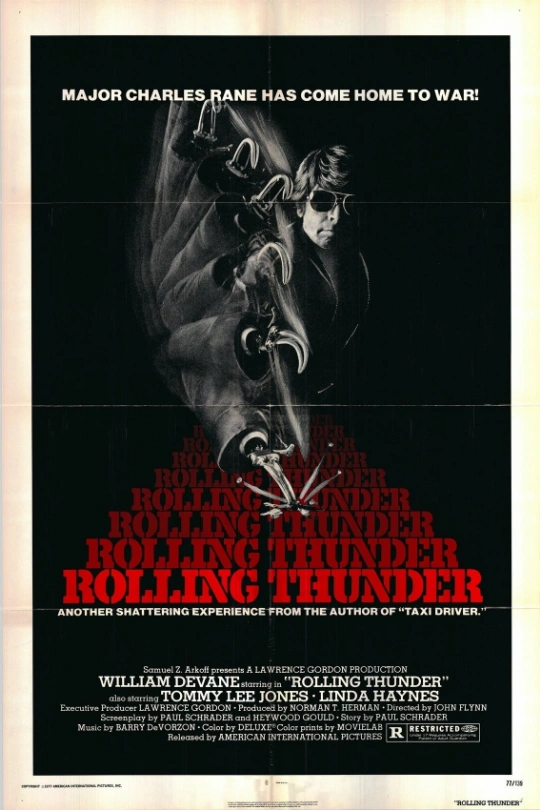 Rolling Thunder Movie Poster Rolling Thunder Movie Poster