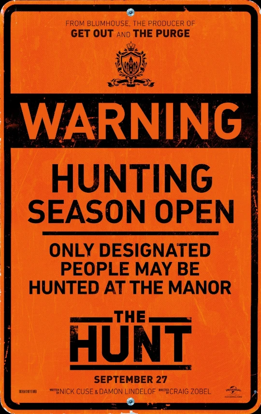 The Hunt Movie Poster The Hunt Movie Poster