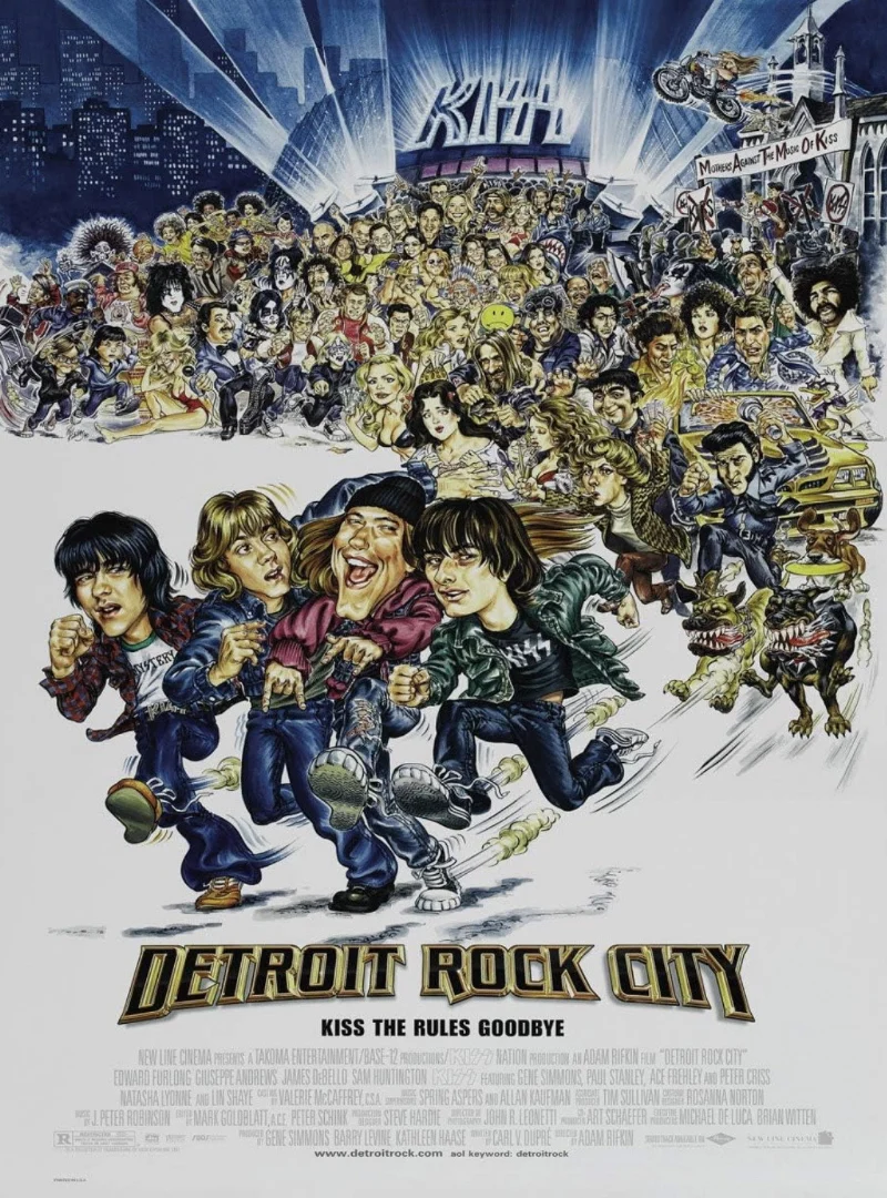 Detroit Rock City Poster