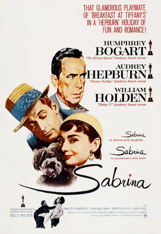 Sabrina 1954 Poster