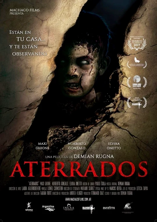 Alternate Spanish Poster Of Terrified